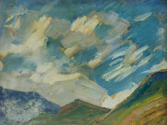 Зданевич Кирилл Михайлович. У Бакуриани 